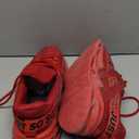 Furuian Steel Toe Shoes for Men Lightweight Women Safety Shoes Comfortable Steel Toe Sneakers, Red Size M12/ W13.5