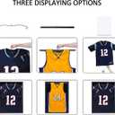 2XL Jersey Display Frame - Jersey Frame Display Case - Jersey Shadow Box for Baseball Basketball Football Soccer Hockey Sports Shirts, Uniform, UV Protection Acrylic Glass, 2 Hangers (Black)