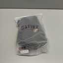 SATINA High Waisted Leggings for Women - Comfortable and Stretchy in Versatile Sizes and Colors (One Size Plus, Black)