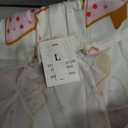 Women Christmas Pajama Sets Long Sleeve Button Down Fur Trim Shirt Matching Pants 2 Piece Lounge Set Sleepwear (Large, White)