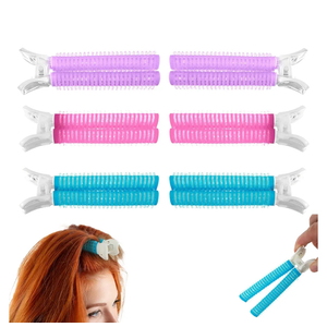5pcs Hair Root Clips for Volume, 3 Colors Volumizing Roller clips, Portable Root Lifting Clip for Bangs, DIY Hair Accessories Tools Hairs Roots Clip for Shaping Bangs,Creating See-Through Bang