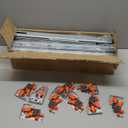 6 Pairs of 21 Inch Undermount Soft Close Drawer Slides Full Extension Concealed Drawer Rails with Mounting Screws,3D Locking Device and Brackets