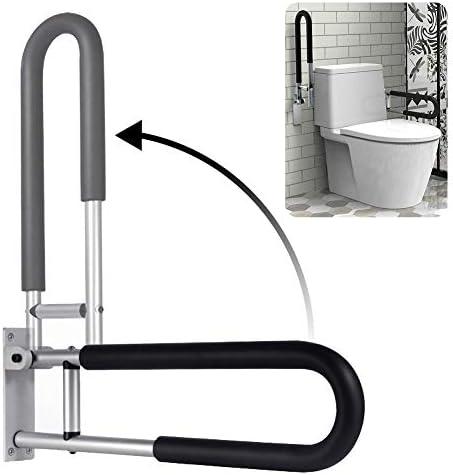 Botabay Handicap Grab Bars Rails 23.6 Inch Toilet Handrails Bathroom Safety Bar Hand Support Rail Handicapped Handrail Accessories for Seniors Elderly Disabled Mounted Bath Grips