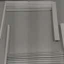 Forestchill Window Air Conditioner Side Panel with Frame, Fit Most 8,000 BTU Units, Room AC Accordion Filler Curtain Kit Replacement, Include Window AC Side Panels & Frames