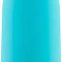 Ello Emma 14oz Vacuum Insulated Stainless Steel Kids Water Bottle with Straw and Built-in Carrying Handle and Leak-Proof Locking Lid for School Backpack, Lunchbox and Outdoor Sports (Sky)