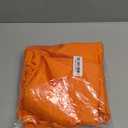 Fokitut 2 Pack Waterproof Square Tablecloth, 52x52 Inch, Stain Resistant and Wrinkle Polyester Table Cloth, Fabric Table Cover for Kitchen Dining, Wedding, Party, Holiday Dinner-Orange