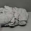 Sectional Couch Cushion Covers,Washable Thick Stretch Jacquard Fabric Couch Covers for Sectional Sofa, Skin-Friendly Slip Sofa Slipcovers for Pets (Light Gray,3 Seats + 3 Back Cover)