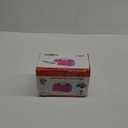 IDAODAN Electric Balloon Pump, Portable Electric Balloon Blower Machine Balloon Air Pump Dual Nozzle Rose Red 110V 600W Balloon Inflator for Party Decorations