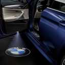 BMW Genuine LED Door Projectors 68mm Light Lamp 63312468386