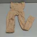 Medical Compression Tights Women, 20-30 mmHg Graduated Compression Pantyhose Men, Footless Compression Stockings, High Waist Compression Leggings, Support Hose for Varicose Veins, Edema, Dvt (Medium, Beige)