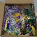 4 Pcs Mardi Gras Outfit for Women Carnival Real Feather Boa Wrap Costume Accessories Feather Cape Wrist Cuffs Mask