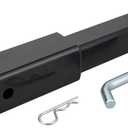 12" Trailer Hitch Extension Extender 12 Inches Trailer Hitch Extension Hitch Extender for 2-inch Receivers 5/8" Pin Hole 4000 GTW 350-TW