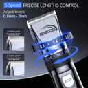 Men's Hair Clippers & Beard Trimmer Grooming KitAll-in-one Professional Hair Cutting kit,Cordless Rechargeable Hair Clipper for Men with LED Display for Men's Barbers Hair Trimmer and Body Care