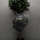 Lifelike 3Ft arfiticial Double Ball Topiary Tree Outdoor Faux Topiary Tree for Out Door Porch Decor