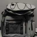 Hulongo Large Waterproof Insulated Cooler Backpack for Men & Women, Leak Proof Cooler Backpack for Camping, Beach, Fishing, Picnic, Travel, Outdoor, 30L, 48Cans (gray)