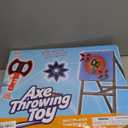 Axe Throwing Game for Backyard, Axe Throwing Target Set Games with 6 Throwing Axes & 6 Dart Bristle Target, Outdoor Indoor Yard Game for Youth Kids Activity Carnival Games for Age 6-13