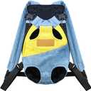 Pet Carrier Backpack, Adjustable Backpack Legs Out Easy-fit Chest Carrier for Medium Dogs Cats Puppies