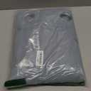 NICETOWN Flax Semi Sheer Stone Blue Linen Curtains for Living Room, Grommet Vertical Drapes Thick Linen Curtains Privacy Added with Light Filtering for Villa/Bedroom, W55 x L96, 1 Pair