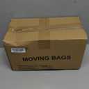 12 Pack Extra Heavy Duty Large Moving Bags with Strong Zipper & Comfortable Handles, Sturdy & Durable Clothes Storage Bags Totes Bins, Packing Moving Boxes for College Supplies, Dark Blue