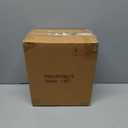 JHY DESIGN Set of 2 Rustic Decorative Lanterns 10" H Vintage Hanging Lantern Metal Candleholder for Indoor Outdoor, Events, Parities, Patio and Wedding(White with Gold Brush)