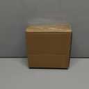 Gold Mirrored Vanity Tray for Bathroom Counter,Metal Decorative Jewelry Storage Tray Cosmetic Perfume Organizer for Dresser,Bedroom,Home Decor,Suit for Candle Holder,Coffee Table Centerpiece,S (6.8")