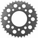 JT Sprockets JTR1332.38 38T Steel Rear Sprocket, Black