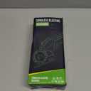 Cordless Electric Scissors: 4V Rechargeable Rotary Cardboard Cutter, 3000mAh Battery, with LED Light, 2 Blades, Box Cutter for Fabric Carpet Carton Plastic Leather Cloth (Green)