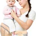Hip Seat Baby Carrier,NASSBON Ergonomic Baby Hip Seat Carrier with Adjustable Waistband & Various Pockets for Newborns & Toddlers