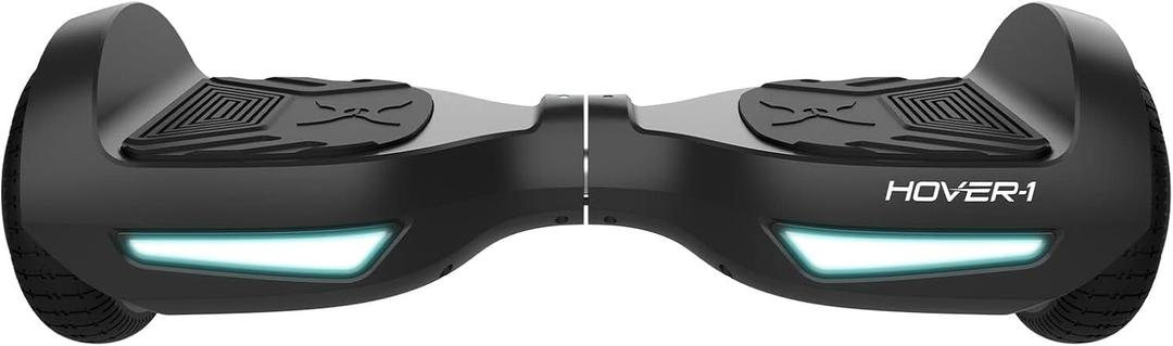 Hover-1 Drive Electric Self Balancing Scooter with 7MPH Top Speed, 3 Mile Range, Long Lasting Lithium-Ion Battery, 6 HR Full Charge, Path Illuminating LED Lights and 6.5” Wheels