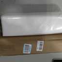 Aluf Plastics 6 MIL Thick Extra Strong Heavy Duty Clear All Purpose Vapor and Moisture Barrier Sheet Tarp/Drop Cloth - 10' x 25' - for Painting, Furniture, Carpet, Contractor, & Construction