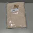 Homaxy 100% Cotton Waffle Weave Kitchen Dish Towels, Ultra Soft Absorbent Quick Drying Cleaning Towel, 13 x 28 Inches, 4-Pack, Beige