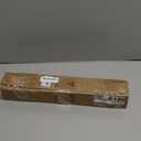 White Wrap Around Curtain Rods 28 to 48 Inch:Blackout Heavy Duty Adjustable Window Curtain Rod Room Darkening,1Inch Modern Industrial Curved French Return Metal Drapery Rods Easy Install,White