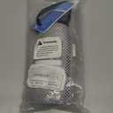 Super Towel for Sports, Travel & Beach  Lightweight, Compact, Absorbent, Quick-Dry, Soft Microfiber Suede  Great for yoga, pool, gym, bath, outdoors, anywhere! (Gray+White, M (40x20"))