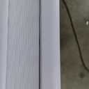 DEZ FURNISHINGS Cordless 1" Light Filtering Pleated Shade, Fabric, 69" W x 48" H, White