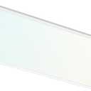 LUXRITE 2x4 FT Slim Surface Mount Panel Recessed Lighting, 5 Color Temperature Options 2700K-5000K, Dimmable LED Panel Light, 5000/6000/7500 Lumens, 40W-62W, Edge Lit, Damp Rated, ETL Listed (1 Count (Pack of 1))