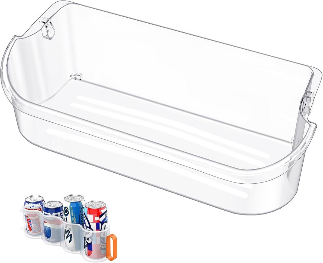 UPGRADED 241505501 Refrigerator Door Bin Compatible with Frigidaire Door Shelf Replacement Parts 241505500 FFSC2323TSA FFSC2323TS0 LFSC2324VF6 FGSC2335TFB FGSC2335TF0 FGSC2335TFA LGHK2336TF0 Door Bin