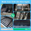Replacement Parts for Monument Grill 35633 41847NG 24367 24633 17842, A0212804 Cooking Grid A0212926 Main Burner D010012307 Flame Tamer Igniter for 35633 Monument Grill 4-Burner Grill