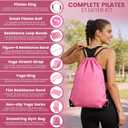Pilates Kit for Women 13PCS, Pilates Ring Ball Resistance Bands Workout Set | Pilates equipment set for women and beginners, at home pilates kit for mat workouts, toning, stretching and strength training