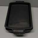 KUHA Square Cast Iron Dutch Oven 2-in-1 | Pre-Seasoned Cast Iron Cookware | Skillet Lid & Casserole Dish | For Baking, Roasting & Grilling | Chainmail Scrubber Included | 13" x 9", 6 QT