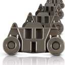 UPGRADED W10195416 (Packs of 4) , Resistant to Rust Dishwasher Wheels Lower Rack for Kitchenaid Whirlpool Maytag Kenmore. Dishwasher Rack Parts W10195420 AP5983730 W10579095A Replacement Wheels