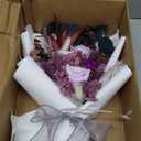 Preserved Flowers Gifts for Women, Flower for Delivery, Purple Roses Gifts fo Her, Preserved Roses Bouquets, Birthday Gifts for Grandma, Mothers Day Flowers for Wife