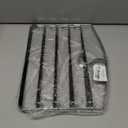 Multi-Layer Metal Pants Hangers, 3 Pack, 5 Swing Arms, Non-Slip