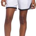 adidas Women's Crazylite Basketball Shorts (White/Black)