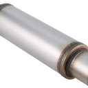 3 Inch Exhaust Muffler, 3" Inlet/Outlet 20" Overall Length Resonator, Stainless Steel Straight Through Design Performance Muffler, 1 PC