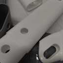 Potty Training Seat with Step Stool Ladder, SKYROKU Potty Training Toilet for Kids Boys Girls Toddlers - Comfortable Safe Potty Seat with Anti-Slip Pads Ladder Grey