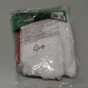 Forum Novelties Women's Christmas Thigh Highs Socks with faux fur Trim, Red/ White, One Size