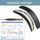 SOPROM Headband Kit Replacement for Bose QuietComfort 45 (QC45)/QuietComfort 35 (QC35)/QuietComfort SE (QC SE)/New Quiet Comfort Wireless Headphones, Easy DIY Installation(Black)