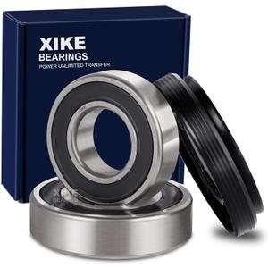 XiKe 4036ER2003A, 4280FR4048C and 4280FR4048K Front Load Washer Tub Bearing  Seal Kit Rotate Quiet and Durable, Replacement for LG and Kenmore Etc.