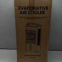 Swamp Cooler, 3-IN-1 Evaporative Air Cooler with Display & Remote, Windowless Portable Air Conditioners with Ice Cooling, 12H Timer, 6 Speeds, 60 Oscillation, Air Cooler Fan for Home Office