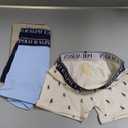 POLO RALPH LAUREN Boys' 3-Pack Boxer Briefs (Large, Blue/White Aop)